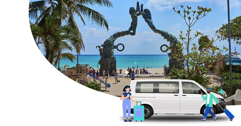 Private Transportation from Cancun Airport to Playa del Carmen from $ pp